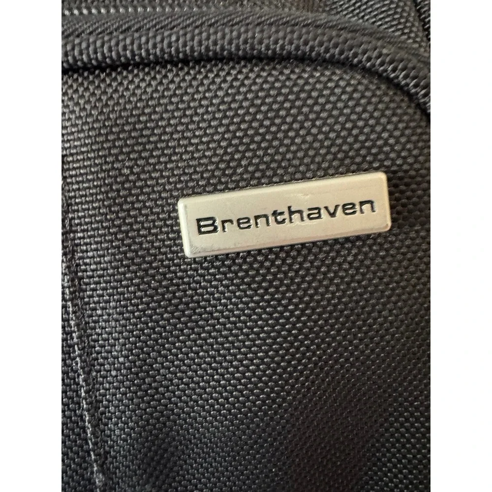 Brenthaven‎ Black Ballistic Nylon X-Ray Friendly Laptop Briefcase Business Bag
